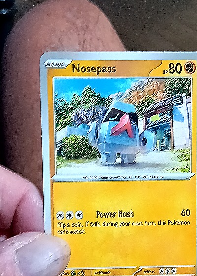 2024 Pokémon SV06: Twilight Masquerade #101 Nosepass — front