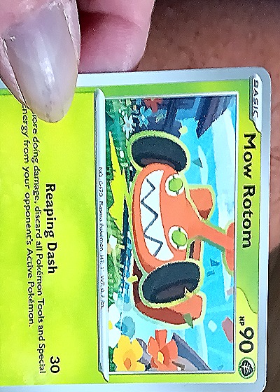 2023 Pokémon Scarlet & Violet Stellar Crown #008 Mow Rotom — front