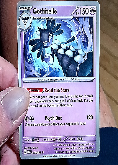 2023 Paldea Evolved #092 Gothitelle — front