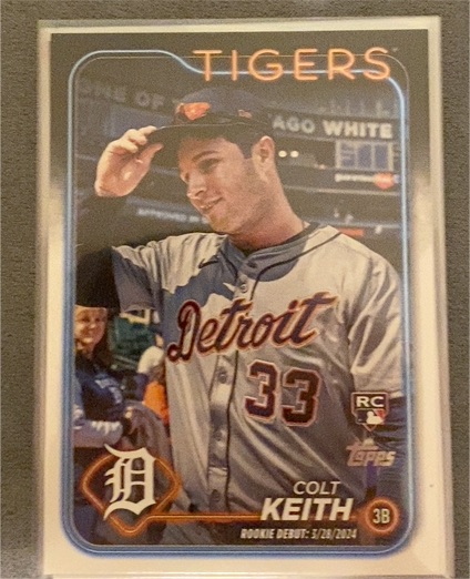 2024 Topps Update #US192 Colt Keith — front