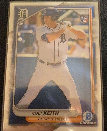 2024 Bowman Chrome #34 Colt Keith — front