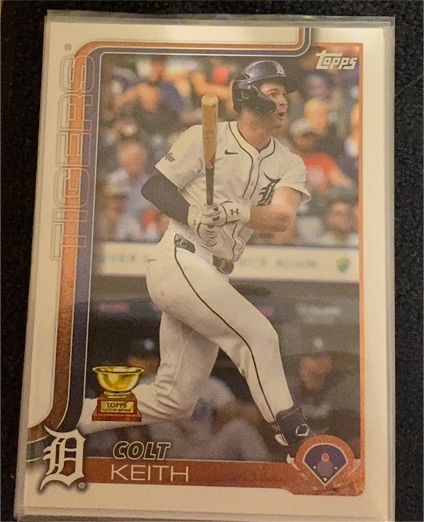 2025 Topps Series 1 #180 Colt Keith — front