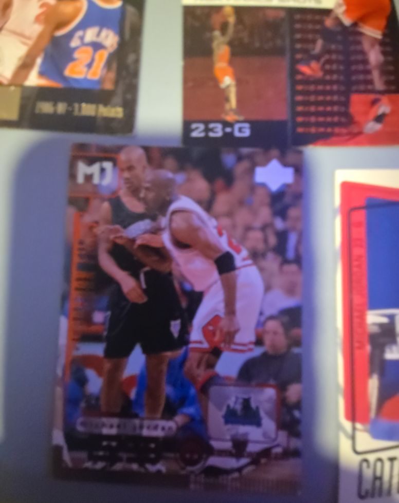 1997-98 Upper Deck MJ #23 Michael Jordan — front