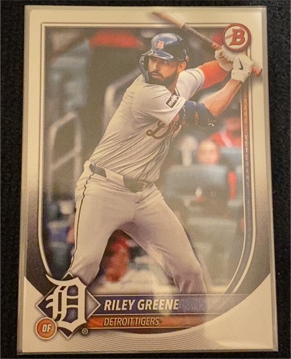 2025 Bowman #58 Riley Greene — front