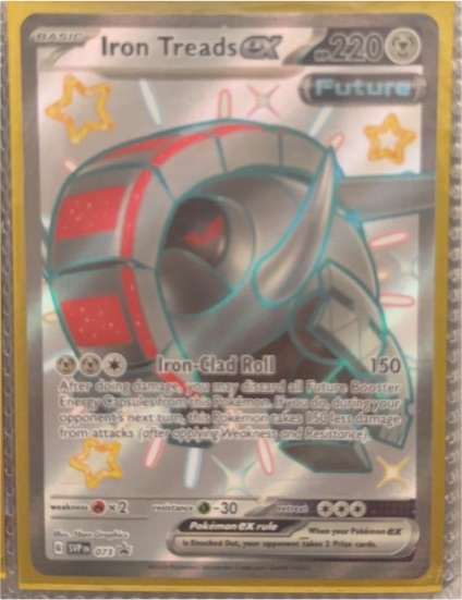 2024 Pokémon SV: Scarlet & Violet Promo Cards #073 Iron Treads ex — front