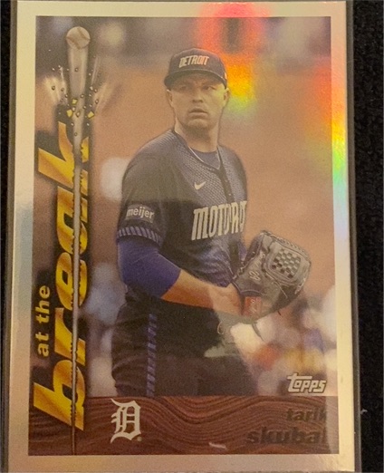 2024 Topps Archives #95ATB-9 Tarik Skubal 1995 At the Break — front