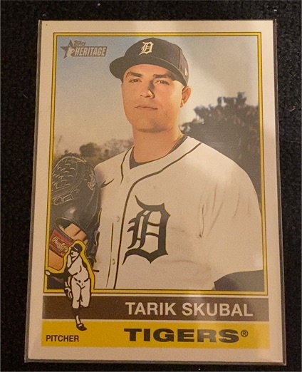 2025 Topps Heritage #116 Tarik Skubal — front