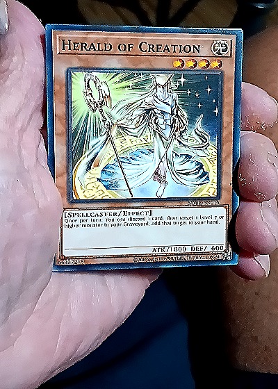 2023 Yu-Gi-Oh! RA04-EN005 Herald of Creation — front