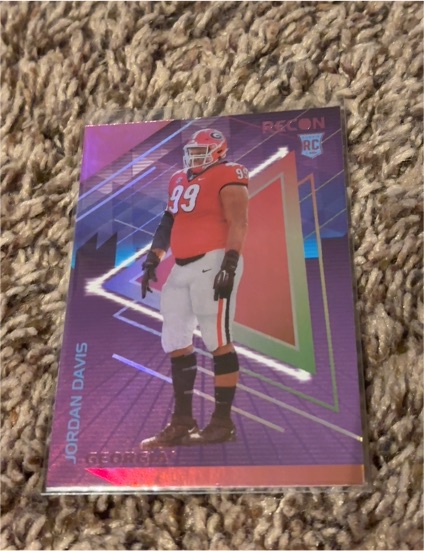 2022 Panini Chronicles Draft Picks Recon #25 Jordan Davis — front