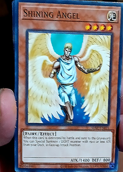 2002 Yu-Gi-Oh! DLG1-EN073 Shining Angel — front