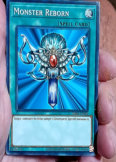 Yu-Gi-Oh! SDBE-EN028 Monster Reborn — front