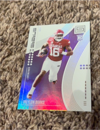 2022 Panini Chronicles Draft Picks Status #16 Treylon Burks — front