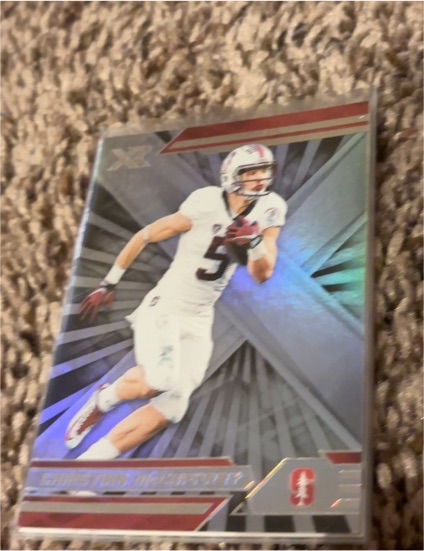 2022 Panini Chronicles Draft Picks XR #21 Christian McCaffrey — front