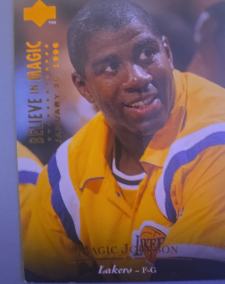 1995-96 Upper Deck #237 Magic Johnson — front