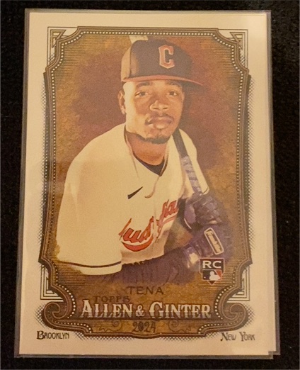2024 Topps Allen & Ginter #34 Jose Tena — front