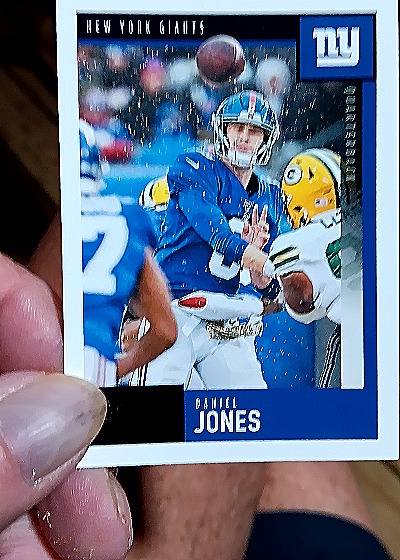 2020 Panini Score #179 Daniel Jones — front