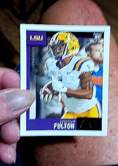 2020 Panini Score Football #334 Kristian Fulton — front