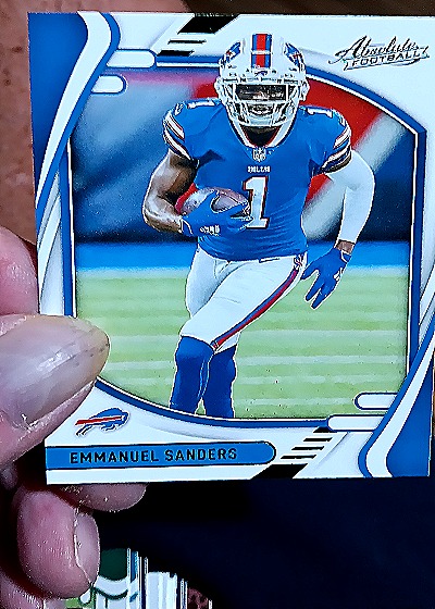 2021 Panini Absolute Football #38 Emmanuel Sanders — front