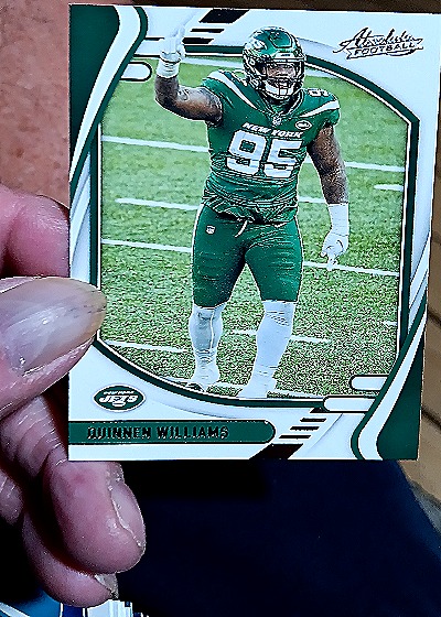 2021 Panini Absolute Football #90 Quinnen Williams — front