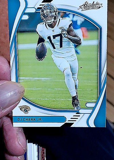2021 Panini Absolute Football #61 DJ Chark Jr. — front