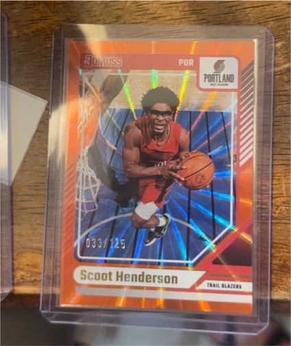 2024-25 Donruss #143 Scoot Henderson — front