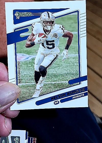2021 Donruss #92 Nelson Agholor — front