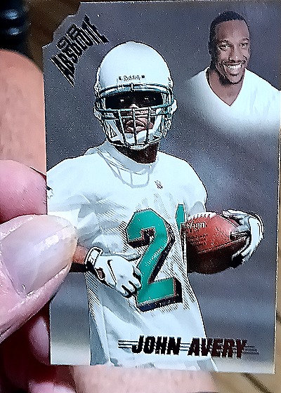1997 Action Packed #75 John Avery — front