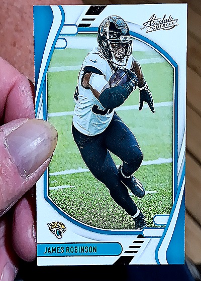 2021 Panini Absolute Football #62 James Robinson — front