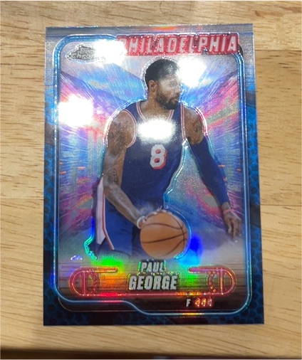 2024-25 Topps Chrome #135 Paul George — front