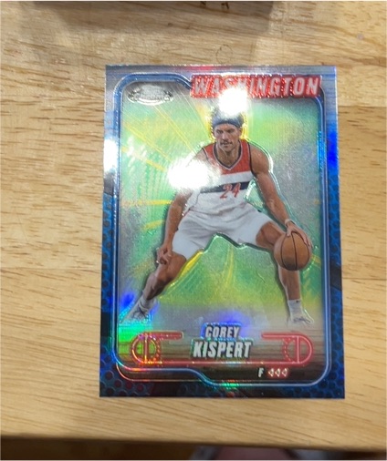 2024-25 Topps Chrome Corey Kispert — front