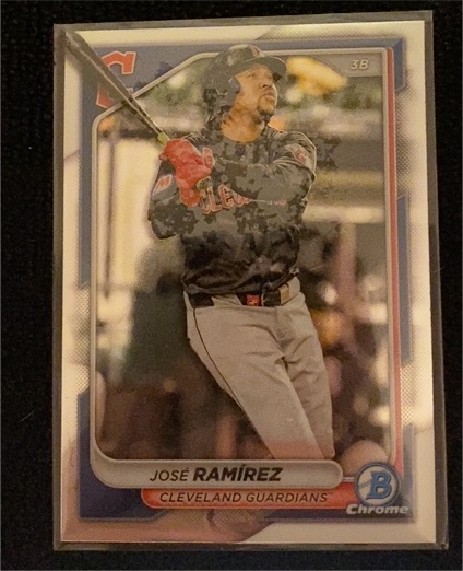 2024 Bowman Chrome #93 José Ramírez — front