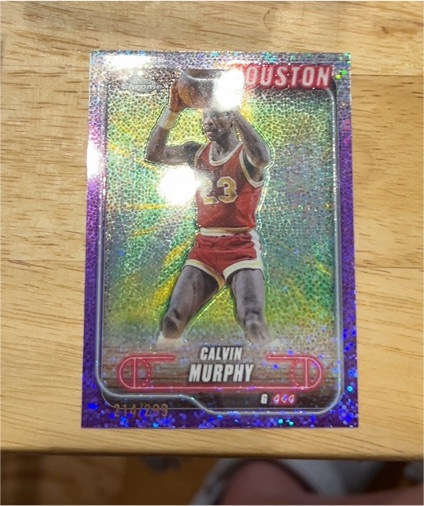 2024-25 Topps Chrome #142 Calvin Murphy — front