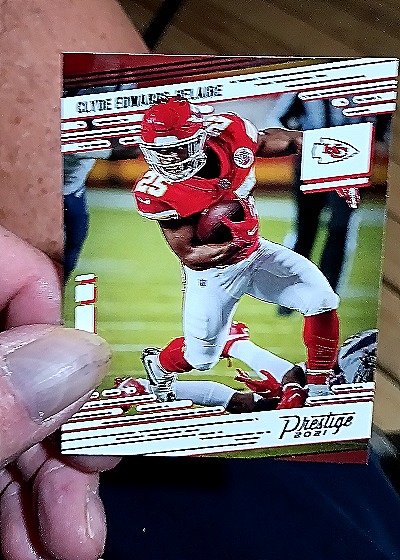 2021 Panini Prestige Football #92 Clyde Edwards-Helaire — front