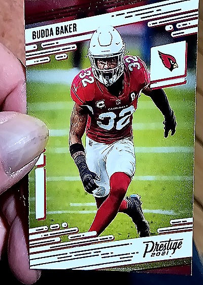 2021 Panini Prestige #50 Budda Baker — front
