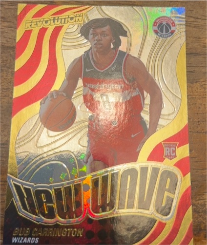 2024-25 Panini Revolution #23 Bub Carrington — front