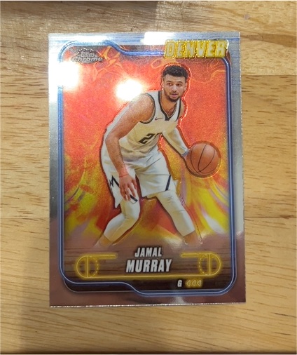 2024-25 Topps Chrome #34 Jamal Murray — front