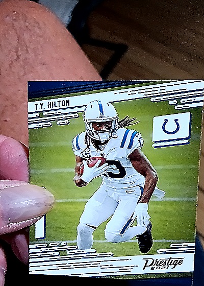 2021 Panini Prestige #81 T.Y. Hilton — front