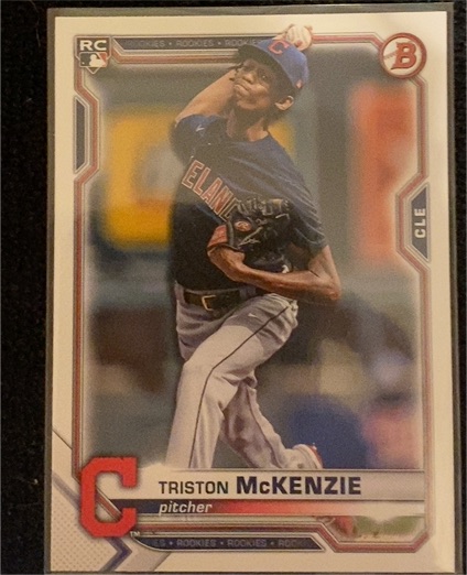 2021 Bowman #79 Triston McKenzie — front