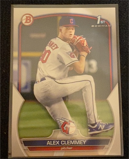 2023 Bowman Draft #BD-79 Alex Clemmey — front