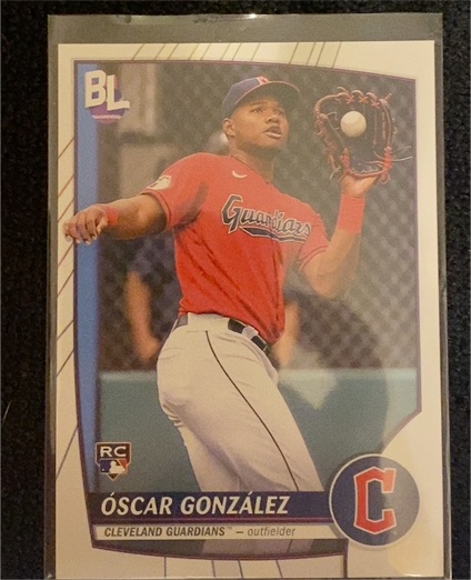 2023 Topps Big League #22 Óscar González — front