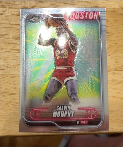 2024-25 Topps Chrome #142 Calvin Murphy — front