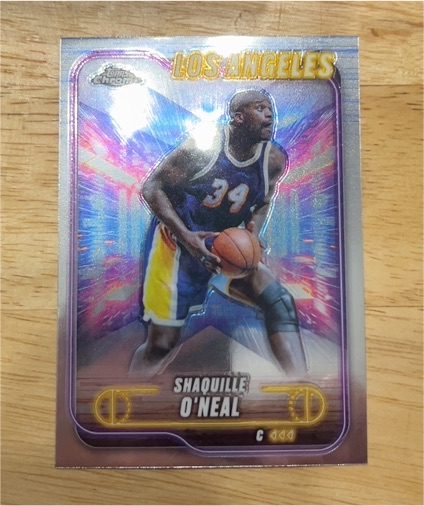 2024-25 Topps Chrome #171 Shaquille O'Neal — front