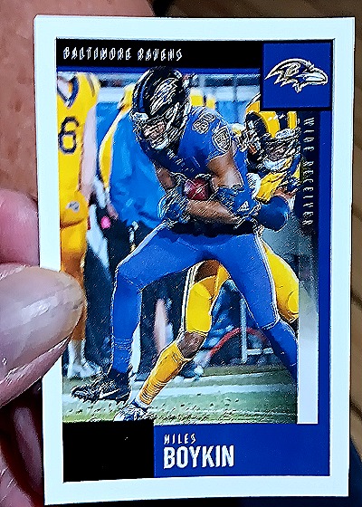 2020 Panini Score #43 Miles Boykin — front