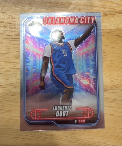 2024-25 Topps Chrome #74 Luguentz Dort — front