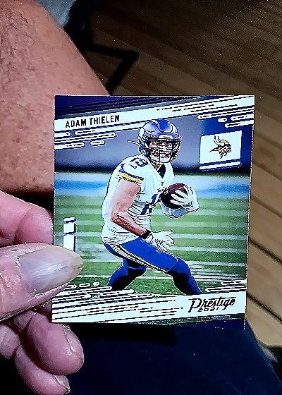 2021 Panini Prestige #158 Adam Thielen — front