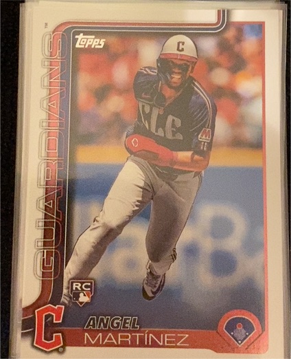 2025 Topps Series 1 #27 Angel Martinez — front