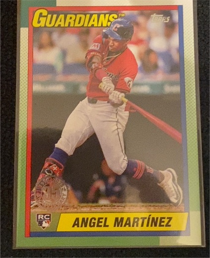 2025 Topps Series 1 - 1990 Topps #T90-21 Angel Martinez — front