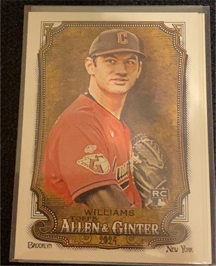 2024 Topps Allen & Ginter #23 Gavin Williams — front