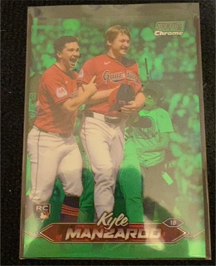 2024 Topps Stadium Club Chrome #160 Kyle Manzardo — front