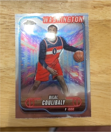 2024-25 Topps Chrome #11 Bilal Coulibaly — front
